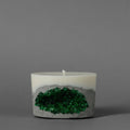Oval Candle — Emerald