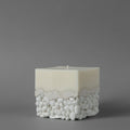 Square Candle — White